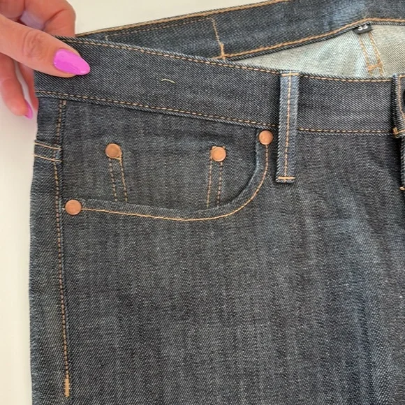 THVM Men’s Raw Denim Jeans